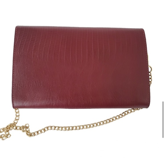 Gorgeous Red Leather Viola Castellani Purse MADE IN ITALY - Picture 11 of 16